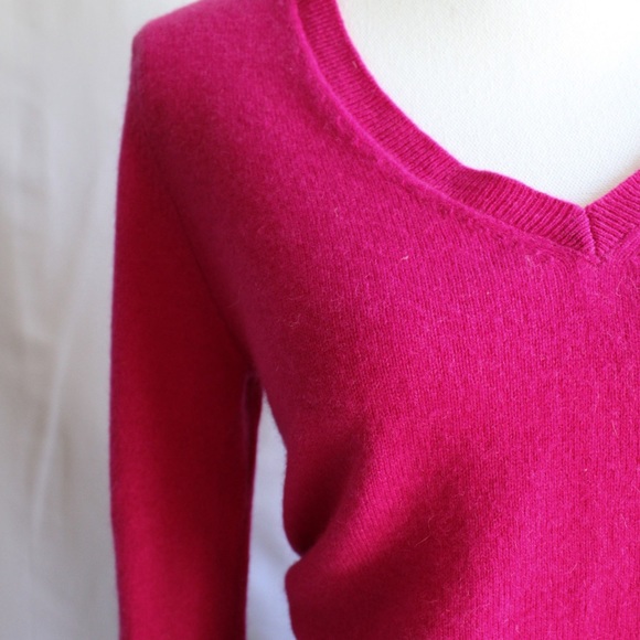 Halogen Pink Cashmere Sweater - Picture 4 of 15